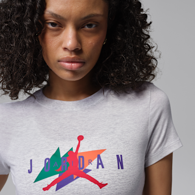 Jordan Flight Grafikli Kadın Tişörtü görsel 3