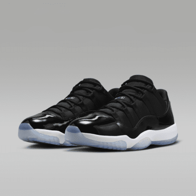 Air Jordan 11 Retro Low "Black/Varsity Royal" Men's Shoes