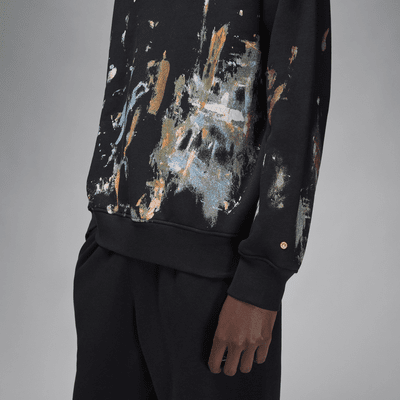 เสื้อวอร์มคอกลมผ้าฟลีซ Jordan Artist Series by Jammie Holmes