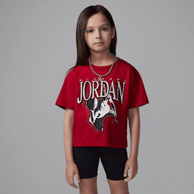 Jordan 2-teiliges 1984 Retro-Bike-Shorts-Set (jüngere Kinder)