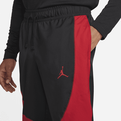 jordan black and red pants