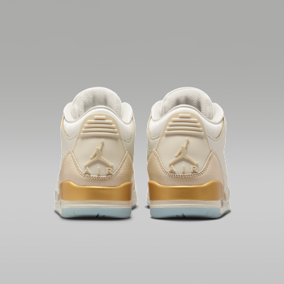 Air Jordan 3 Retro "Sail and Pale Ivory" Women's Shoes