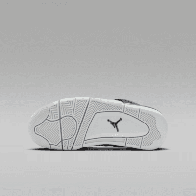 Tenis para niños grandes Air Jordan 4 Retro