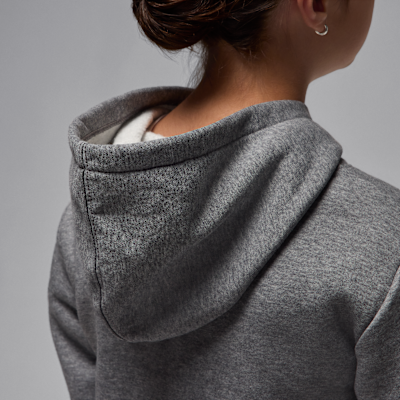 Conjunto de 2 piezas con sudadera con gorro sin cierre para niños talla pequeña Jordan Brooklyn Fleece