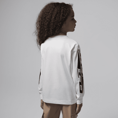 Jordan MVP Little Kids' Flight Long Sleeve T-Shirt