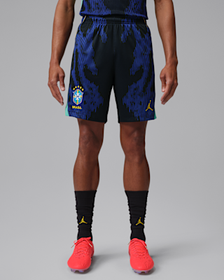 Мужские шорты Brazil 2026 Stadium Away Jordan Dri-FIT Soccer Replica Shorts