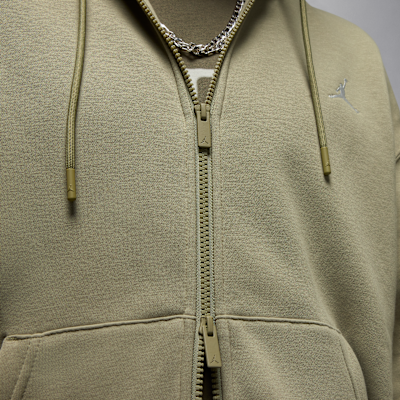 Felpa con cappuccio e zip a tutta lunghezza Jordan Brooklyn Fleece – Uomo