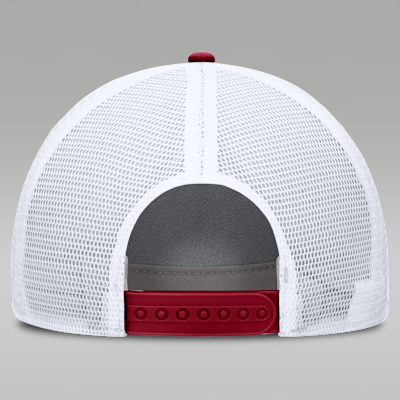 Oklahoma On-Field Rise Engineered Men's Jordan Brand College Trucker Adjustable Hat