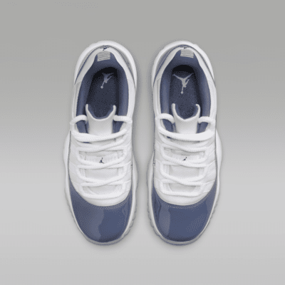 Tenis para niños grandes Air Jordan 11 Retro Low "Diffused Blue"