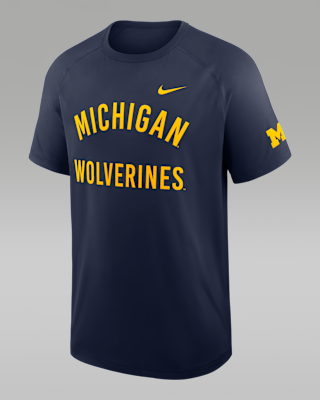 Мужская футболка Michigan Premium Performance Nike Dri-FIT College