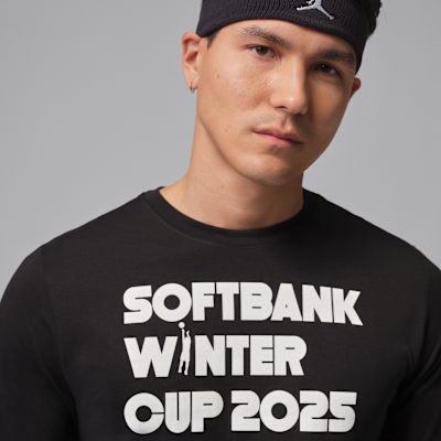 ジョーダン ソフトバンク ウィンターカップ 2025 メンズ ロングスリーブ Tシャツ