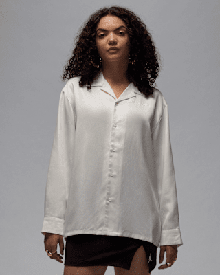 Женские  Air Jordan Long-Sleeve Woven Top