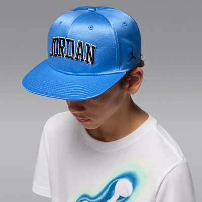 Jordan Big Kids' Satin Flat Brim Cap