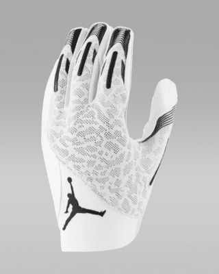 White $ Bags Custom Football Gloves