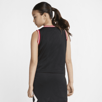 Jersey cropped Recon para niños talla grande Jordan