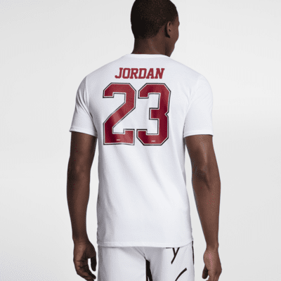 Jordan 23 Men's Basketball Shortsleeve T-Shirt Black/Red/White 926208-010