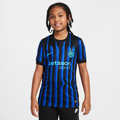 Maillot de foot Replica Nike Dri-FIT Inter Milan 2025/26 Stadium Domicile pour ado