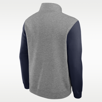 Auburn Club Men's Nike College 1/2-Zip Crew