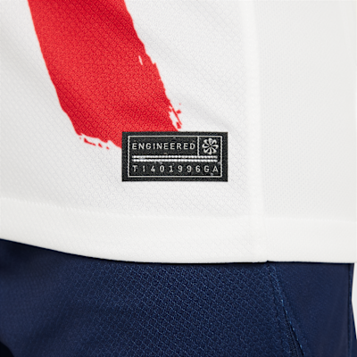 Paris Saint-Germain 2024/25 Stadium Away Big Kids' Nike Dri-FIT Soccer Replica Jersey