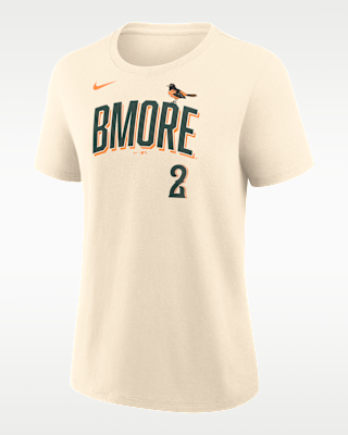 Женская футболка Gunnar Henderson Baltimore Orioles City Connect Nike MLB