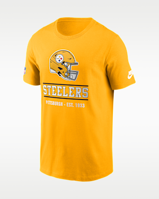 Мужская футболка Pittsburgh Steelers Essential Nike Dri-FIT NFL Long-Sleeve