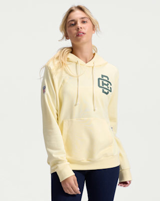Женское худи Green Bay Packers Rivalries Collection Sideline Nike Dri-FIT NFL Pullover Hoodie