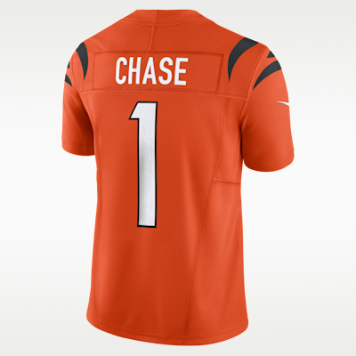 Jersey de fútbol americano Nike Dri-FIT de la NFL Limited para hombre Ja'Marr Chase Cincinnati Bengals