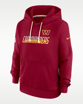 Женское худи Washington Commanders Sideline Standard Issue Nike Dri-FIT NFL Pullover Hoodie