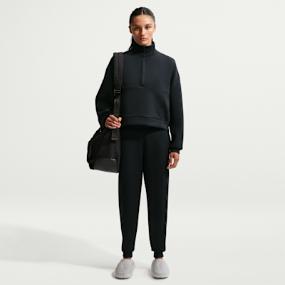 Nike 24.7 ImpossiblySoft Dri-FIT Bol Kesimli Yarım Fermuarlı Kadın Üstü görsel 4