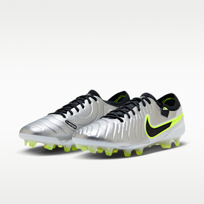 Nike Tiempo Legend 10 Elite 天然偏硬草地低筒足球釘鞋