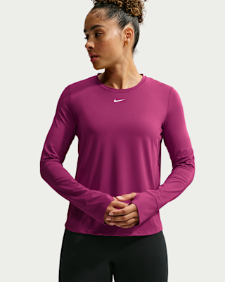 Женские  Nike One Classic Dri-FIT Long-Sleeve Top
