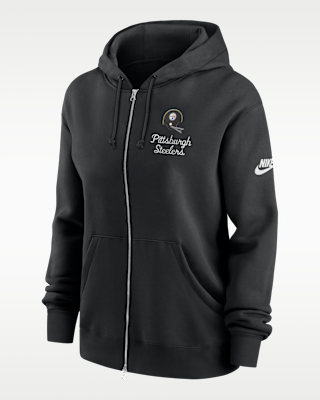Женское худи Pittsburgh Steelers Phoenix Rewind Nike NFL Full-Zip Hoodie