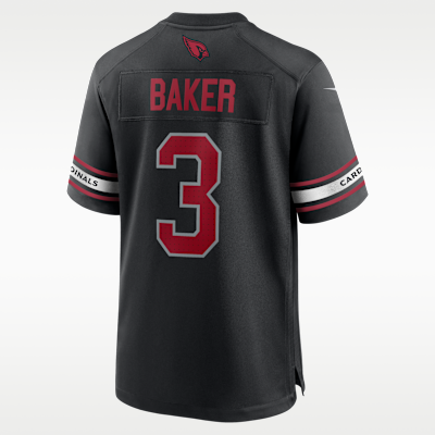 Jersey de fútbol americano Nike NFL Game para hombre Budda Baker Arizona Cardinals