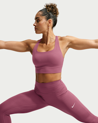 Женские  Nike Zenvy Light-Support Padded Longline Sports Bra