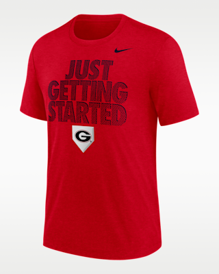 Мужская футболка Nike College (Georgia Bulldogs) Short-Sleeve Baseball