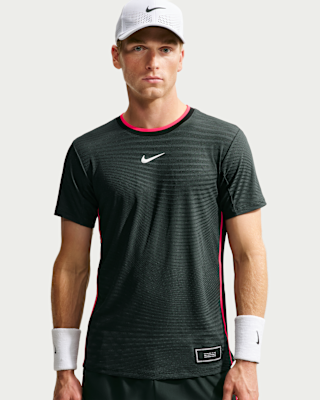 Nike Camisola de ténis de manga curta Aero-FIT NikeCourt Slam para homem