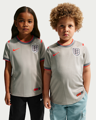 England x Palace Little Kids' Short-Sleeve Soccer Top