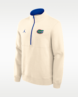 Мужские Florida Primetime Primary Logo Jordan Brand College 1/2-Zip Crew