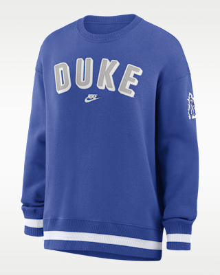 Duke Legacy Phoenix Women's Nike College Oversized Pullover Crew