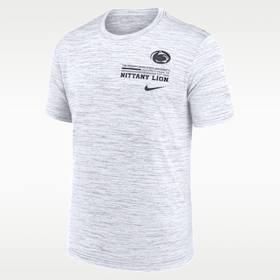 Penn State Campus Chest Stack Velocity Men's Nike Dri-FIT College T-Shirt