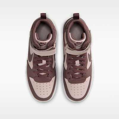 Nike Court Borough Mid 2 Big Kids' Shoes