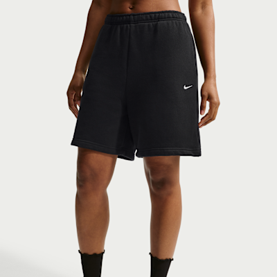 Nike Studio Fleece Orta Kalınlıkta Oversize Yüksek Belli Kadın Şortu görsel 2