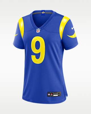 Женские джерси Matthew Stafford Los Angeles Rams Nike NFL Game Jersey