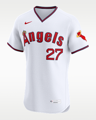 Мужские джерси Mike Trout Los Angeles Angels Nike Dri-FIT MLB Elite Jersey