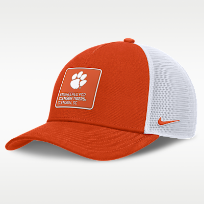 Clemson On-Field Rise Engineered Men's Nike College Trucker Adjustable Hat