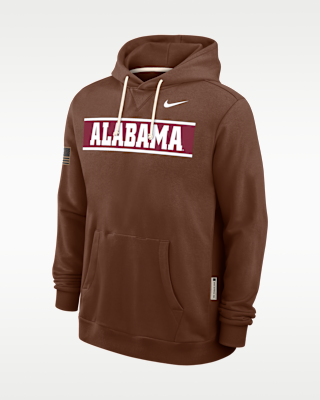 Мужское худи Alabama 2026 Military Appreciation Standard Issue Nike Dri-FIT College Pullover Hoodie