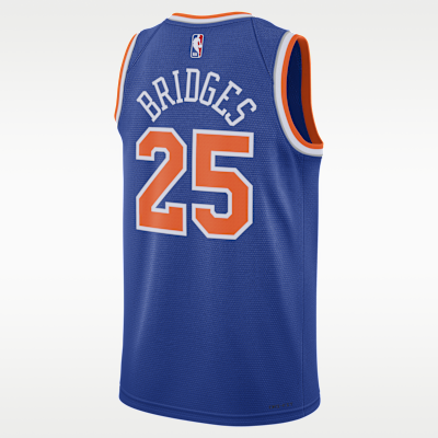 Jersey Nike Dri-FIT de la NBA Swingman para hombre New York Knicks Icon Edition