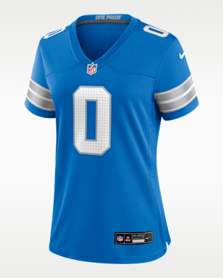 Женские джерси Jahmyr Gibbs Detroit Lions Women’s Nike NFL Game Jersey