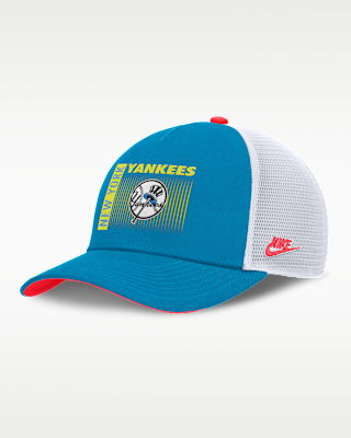 Мужские  New York Yankees Neon 90s Rise Nike Dri-FIT MLB Trucker Adjustable Hat