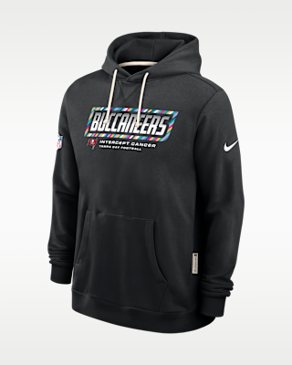 Мужское худи Tampa Bay Buccaneers Crucial Catch Sideline Standard Issue Nike Dri-FIT NFL Pullover Hoodie